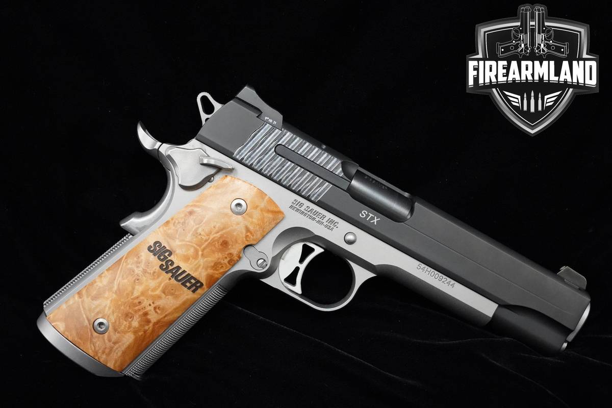 Sig Sauer 1911 STX Reverse Two Tone 45 ACP 1911 5" 1911 ORIG CASE