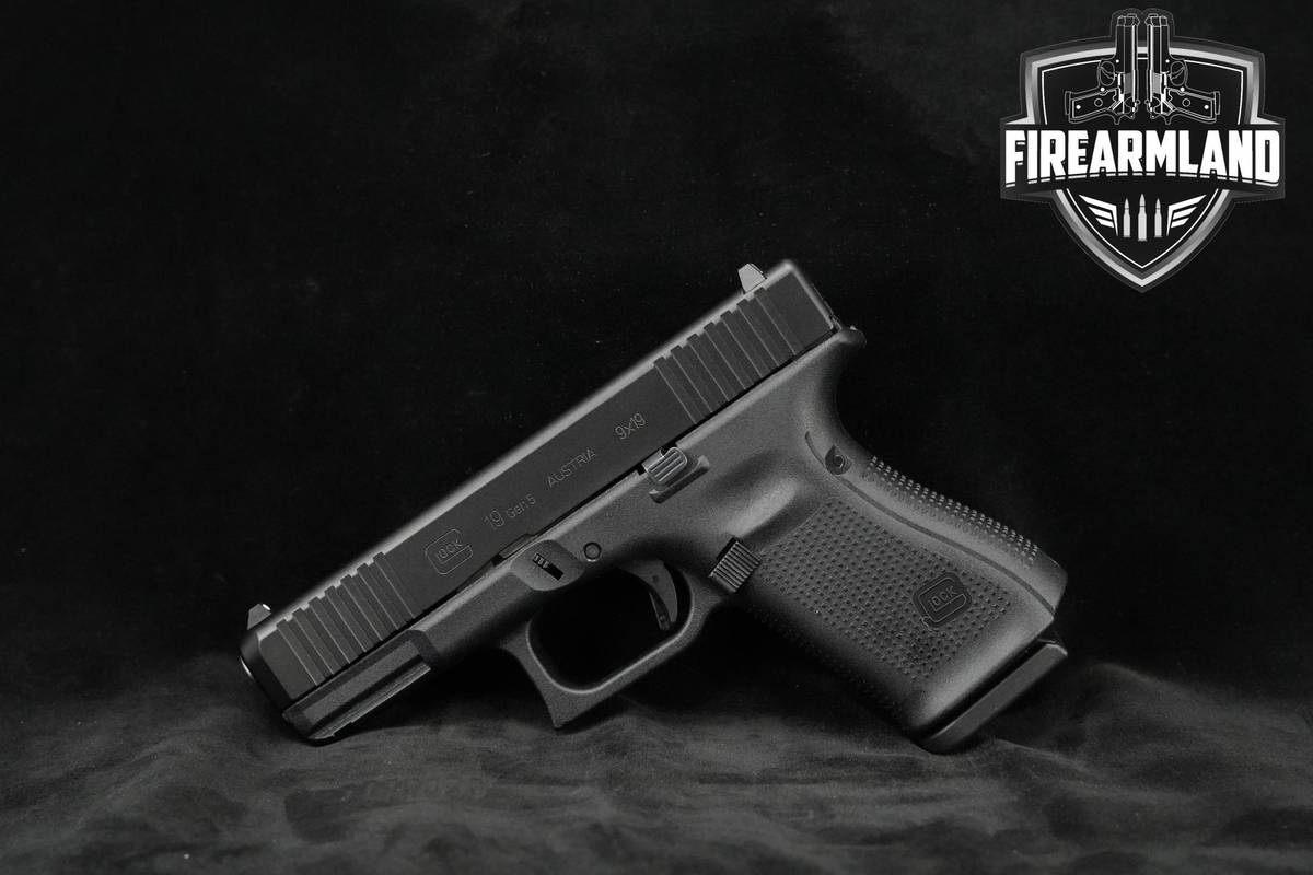 Glock 19 Gen5 9mm Glock G19 G-19 Gen-5 +3 MAGS & ORIG BOX