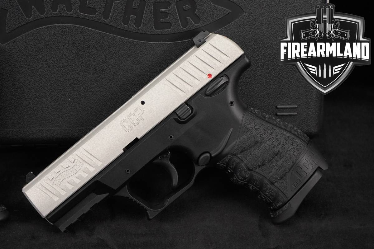 Walther CCP M2 380 ACP 3.54" Two-Tone Stainless +2 MAGS & ORIG CASE