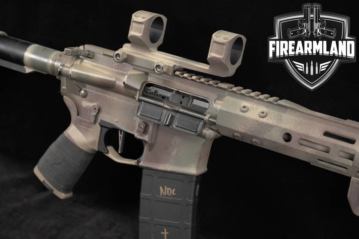 Palmetto State Armory PSA GUARDSMAN-15 5.56 NATO AR15 16 Multi-Tone Camo