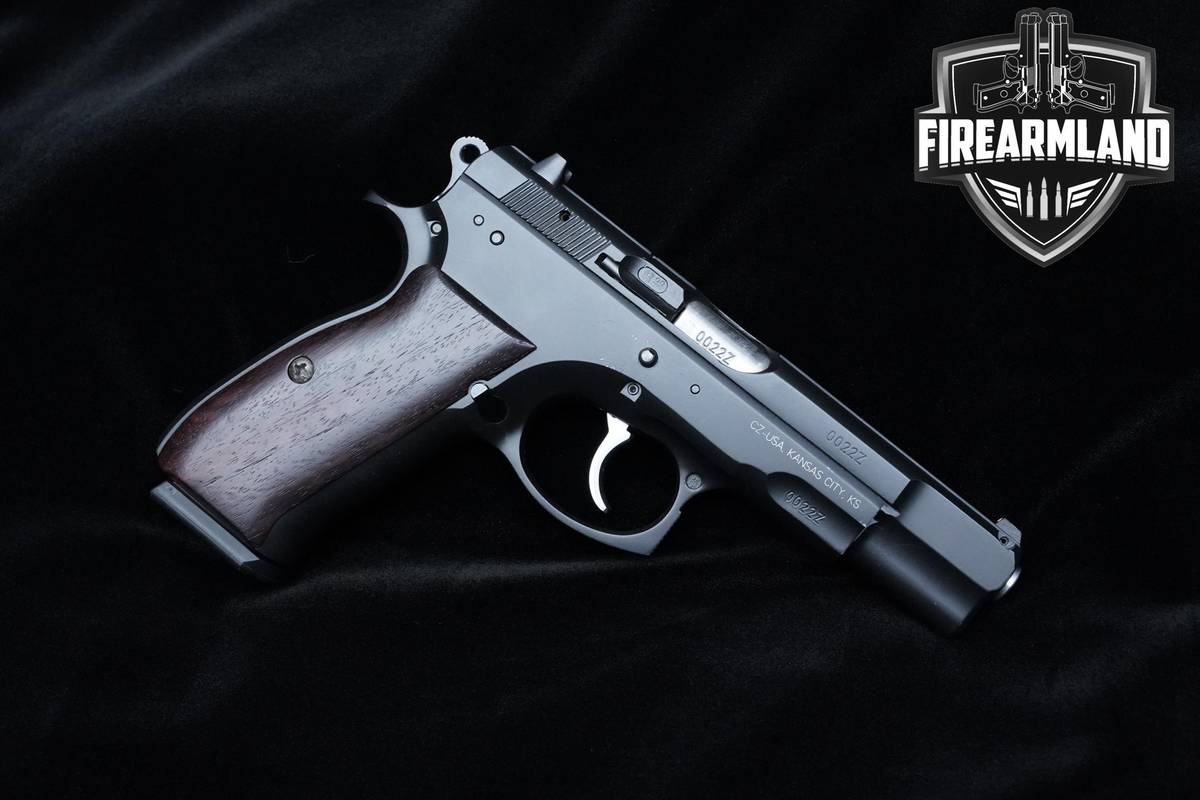CZ CZ-75 BD 9mm 4.6" Black Polycoat CZ75 +2 MAGS & HOLSTER