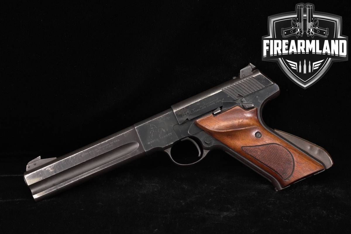 1937 Colt Woodsman Match Target, Second Series 22LR 6" Blued