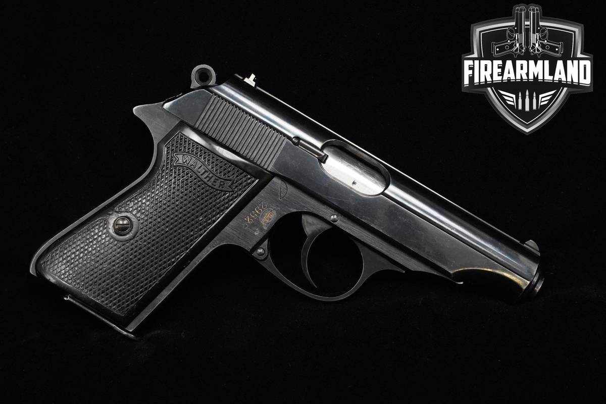 RARE 1953 Manhurin Model Walther PP Bavarian Police 32 Auto 7.65 PP DA/SA