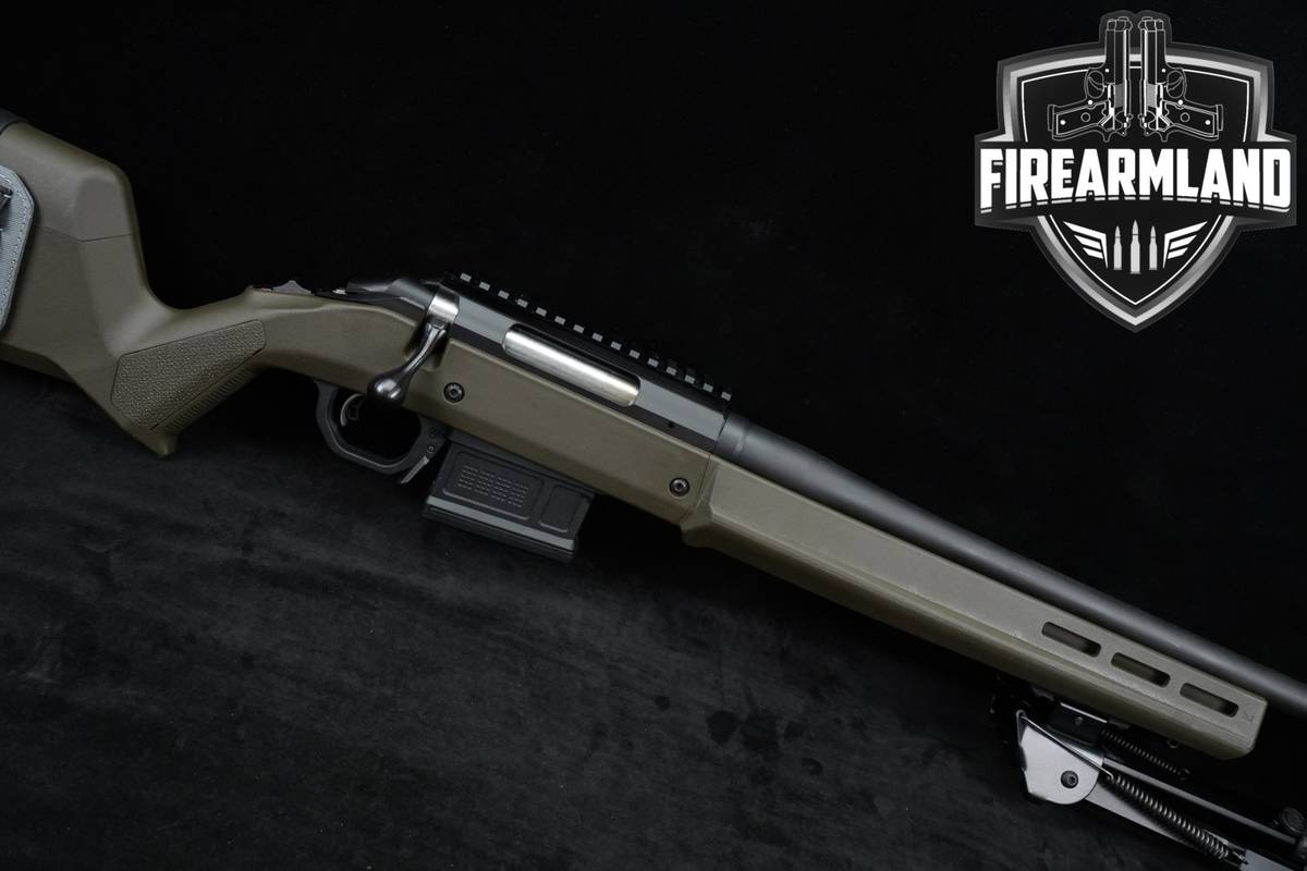 Ruger American Rifle 308 Winchester 18" OD Green +BIPOD