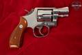 1981 Smith & Wesson (S&W) Model 10-7 .38 Spl. Bright Nickel in Very Good Condition Image 4
