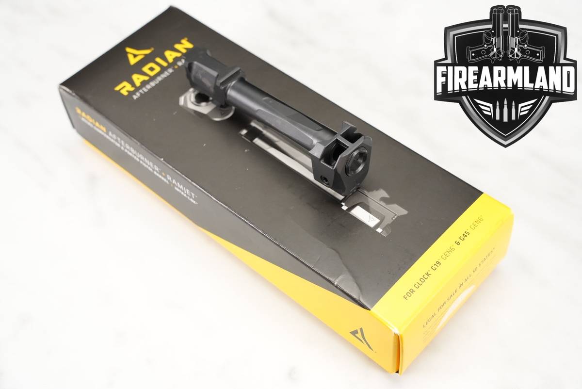 Radian Weapons Ramjet + Afterburner Glock 19 Gen6 9mm G19 Gen 6 +ORIG BOX