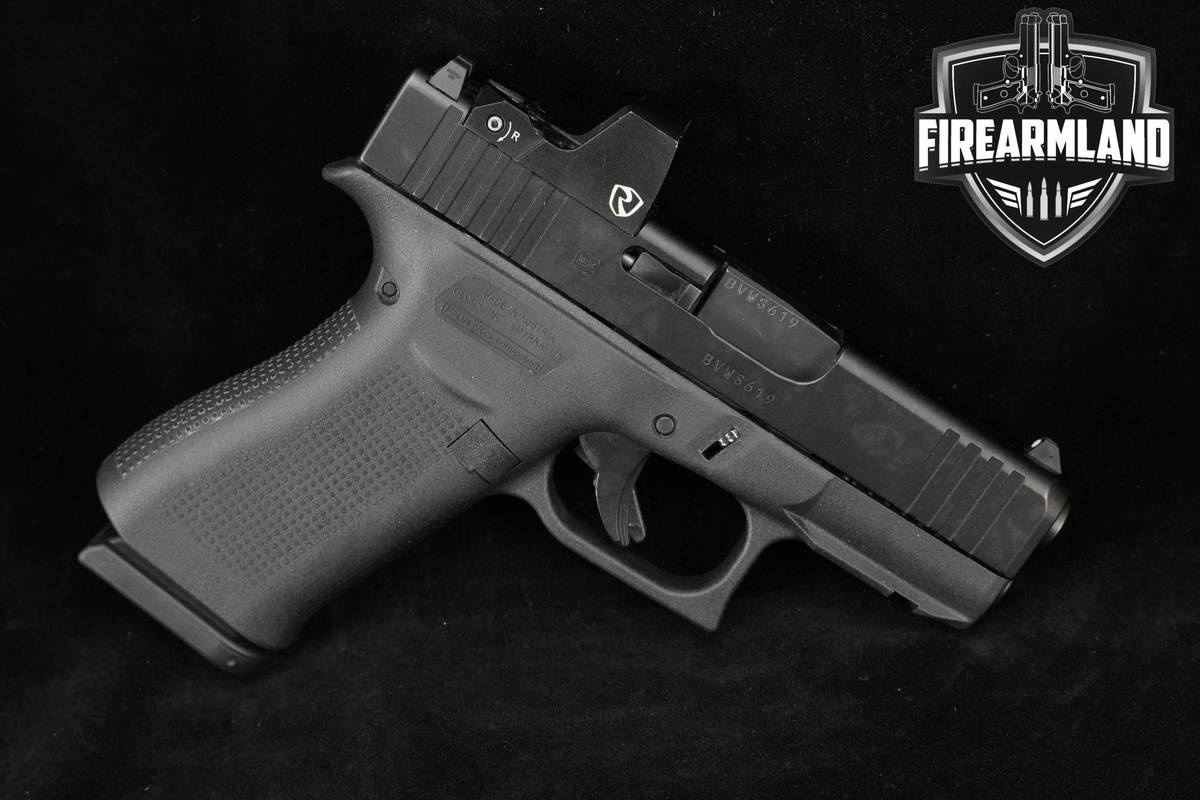 Glock 43X MOS 9mm 3.41" Glock G43 G-43X w/ Riton 3 TACTIX  +4 MAGS & OPTIC