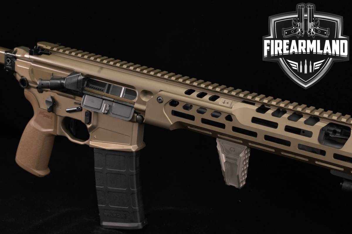 Sig Sauer MCX-SPEAR LT 5.56 NATO 16" Coyote Short-Stroke Piston +BIPOD