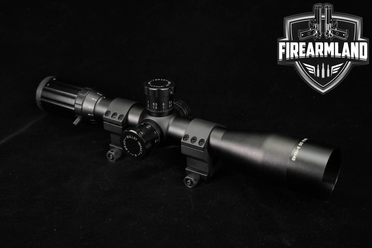 SWFA SS 3-15X42mm FFP MRAD 30mm Tube Size MIL-QUAD Reticle Scope