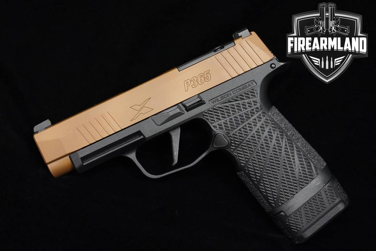 Sig Sauer P365-XL Wilson Combat Frame 9mm Sig-Sauer P365 P365XL +ORIG CASE