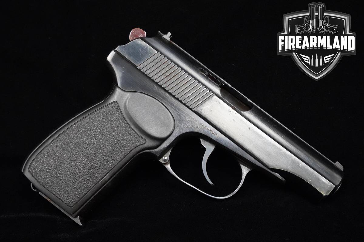 1984 Arsenal Circle 10 Makarov 9x18mm Makarov 3.68" Blued Arsenal DA/SA