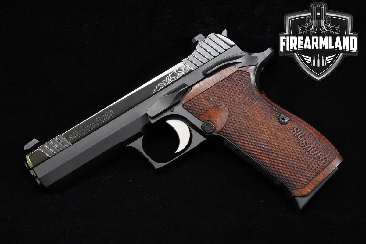 Sig Sauer P210 Carry Custom Works 9mm Sig-Sauer P210-Carry 3MAGS & ORIG BOX