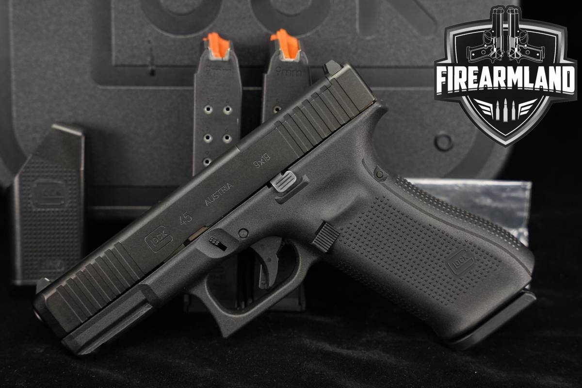 Glock 45 Gen5 MOS G45 Gen 5 9mm 4.02 +3 MAGS & ORIG CASE