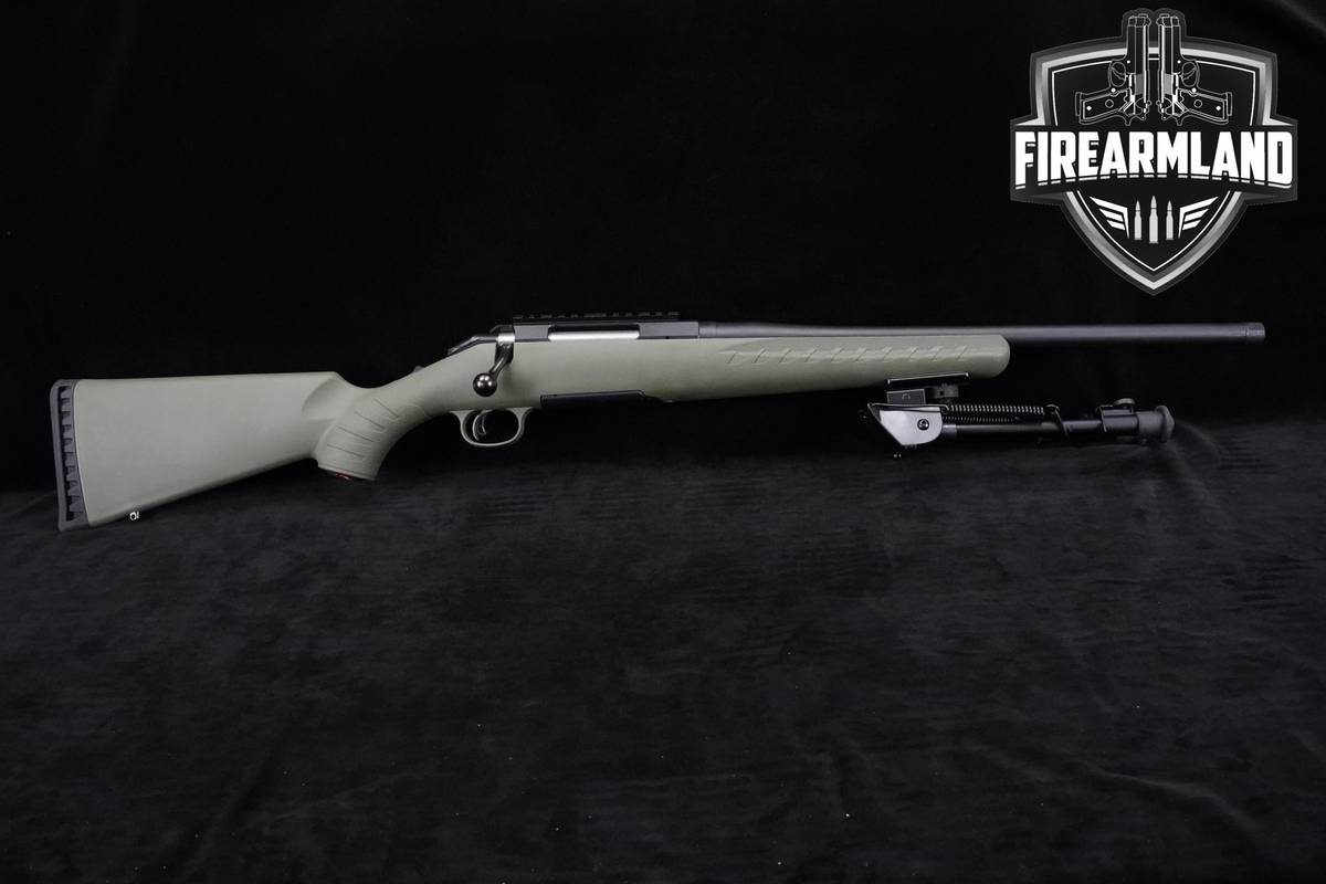 Ruger American Rifle Predator 308 Winchester 18" Black & Moss Green