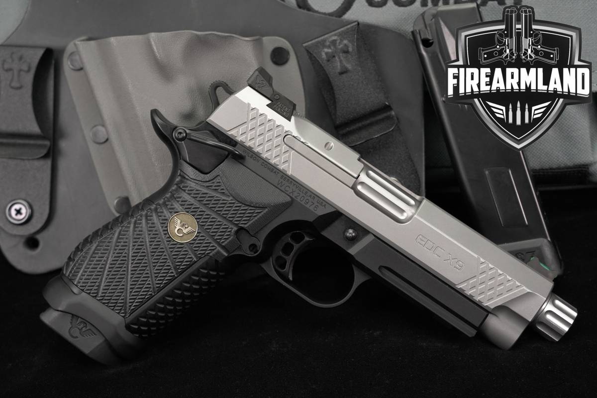 Wilson Combat WC EDC X9 9mm 1911 4" EDCX9 2011 Two-Tone +2 MAGS & HOLSTER