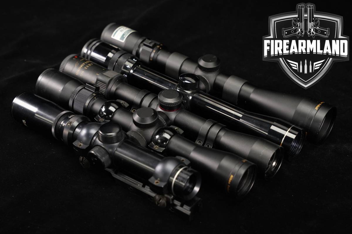Five Scope Lot Hunting 5 Pack Tasco Simmons Nikon Scopes Riflescope