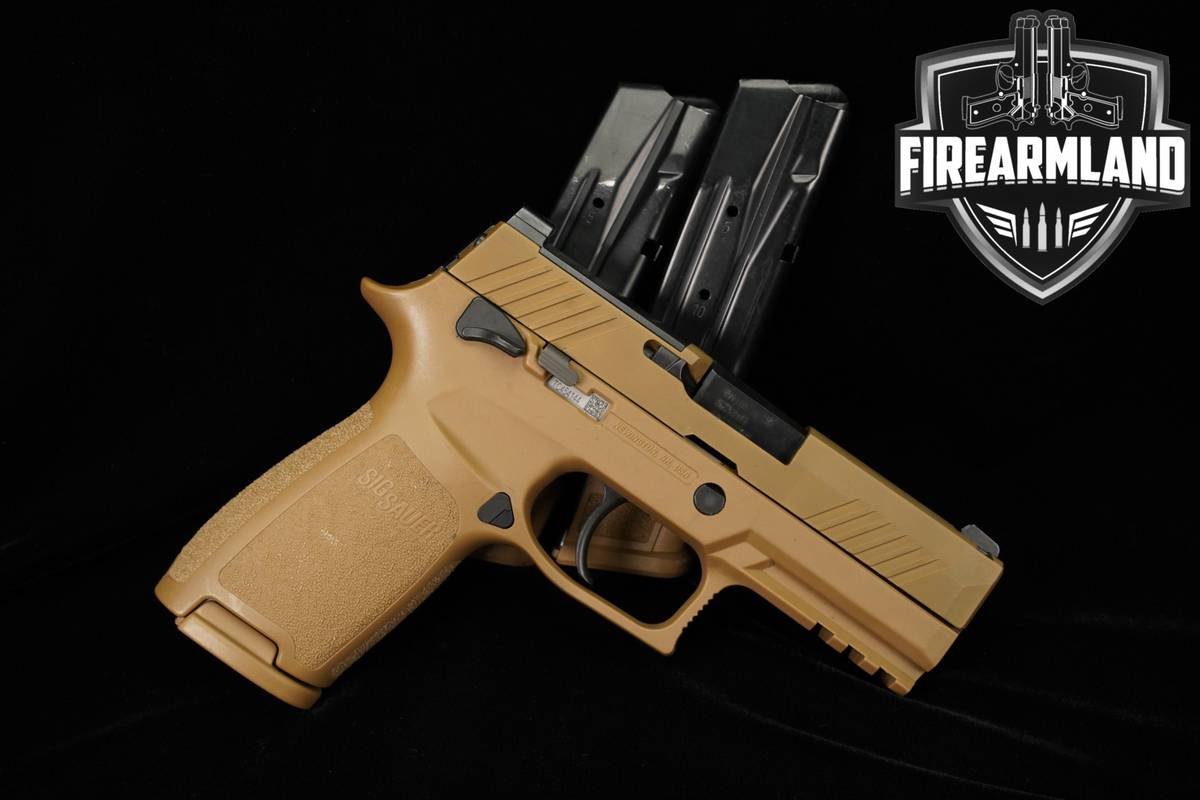 Sig Sauer P320 M18 9mm 3.9" Coyote Tan P 320 M 18 +3 MAGS