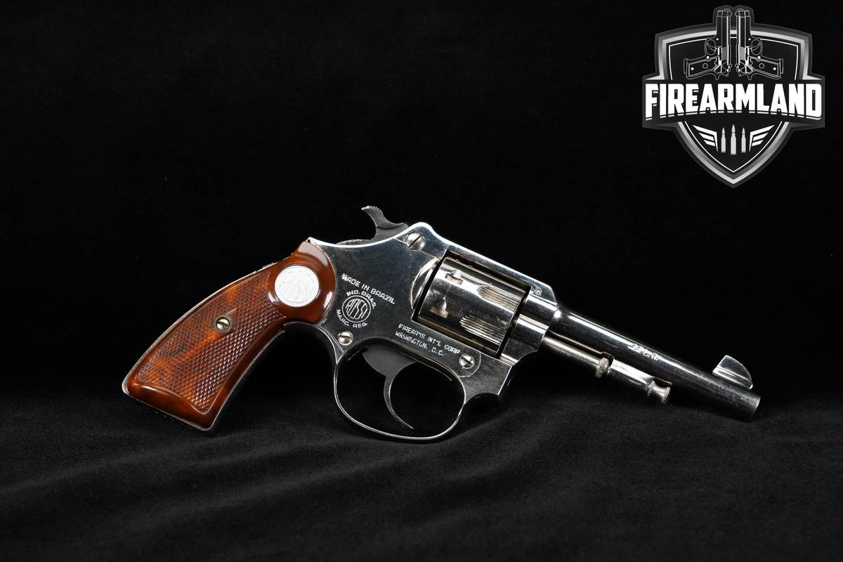 1960s Import Rossi Model 13 Princess 22LR 3" Bright Nickel DA/SA