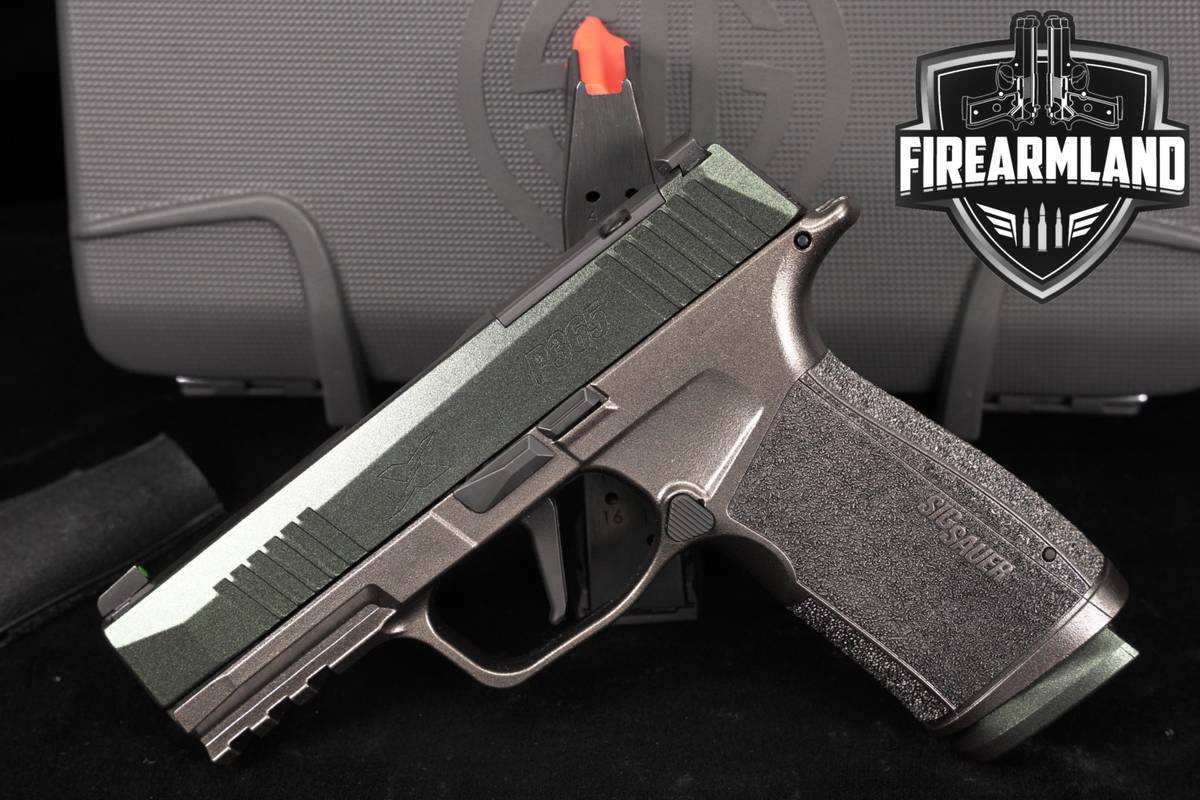 Sig Sauer P365-XMACRO Cypress Raptor 9mm 3.7 P 365 +2 MAGS & ORIG CASE