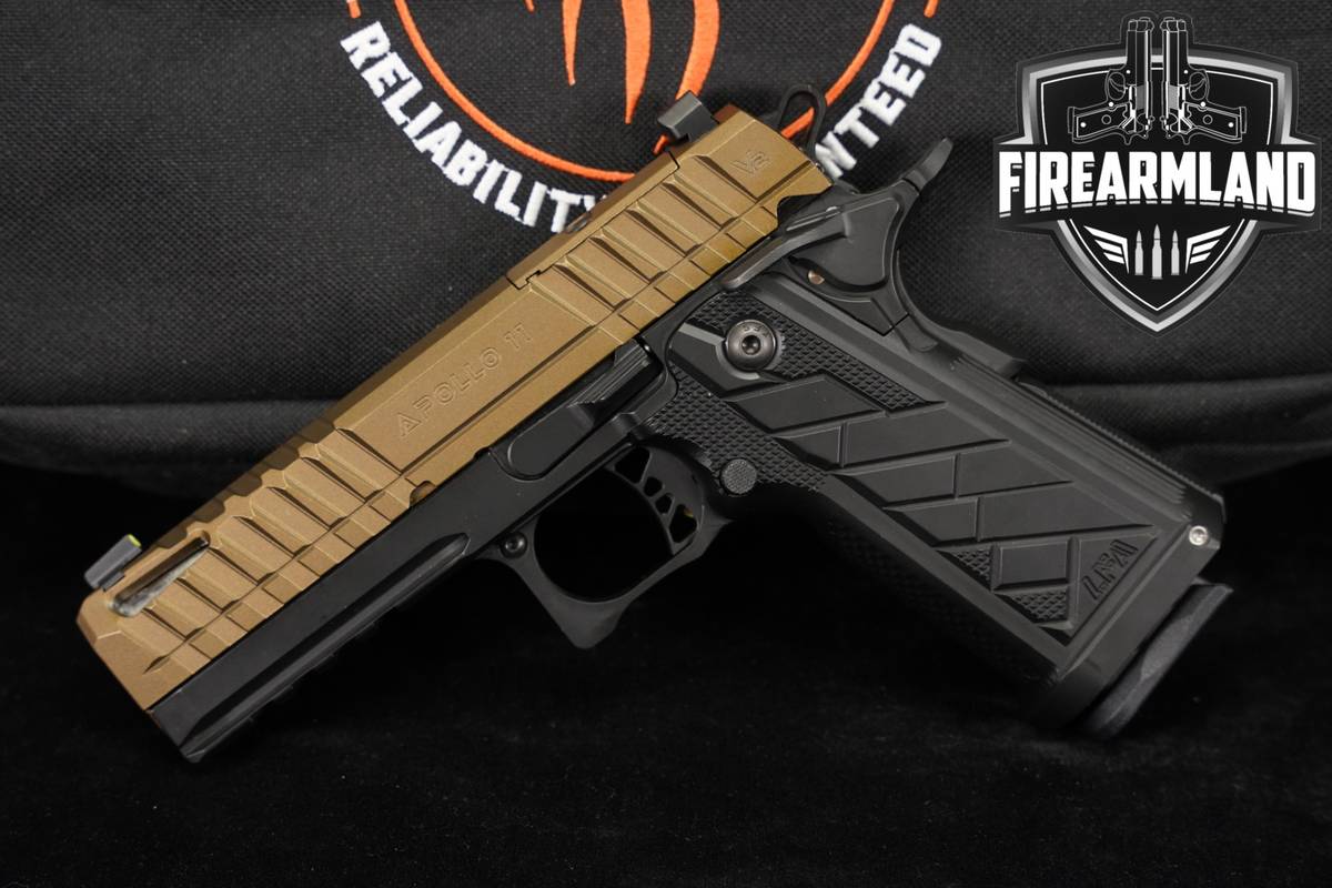 Live Free Armory Apollo 11 V2 Compact 9mm 4.15" 1911 2011 +ORIG CASE
