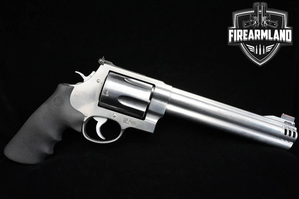 Smith & Wesson (S&W) Model 500 8.37" Stainless Steel S&W 500 M500 ORIG CASE