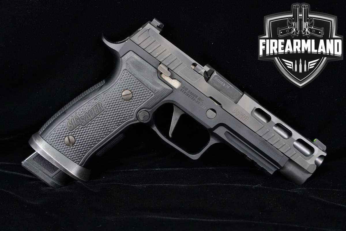 Sig Sauer P320 AXG PRO 9mm 4.7" P-320 Optic-Ready +2 MAGS & ORIG CASE