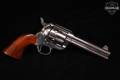 A. Uberti Single Action Army Convertible Dual Cylinder .45 Colt / .45 ACP Nickel in Very Good Condition Image 4