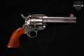 A. Uberti Single Action Army Convertible Dual Cylinder .45 Colt / .45 ACP Nickel in Very Good Condition Image 5