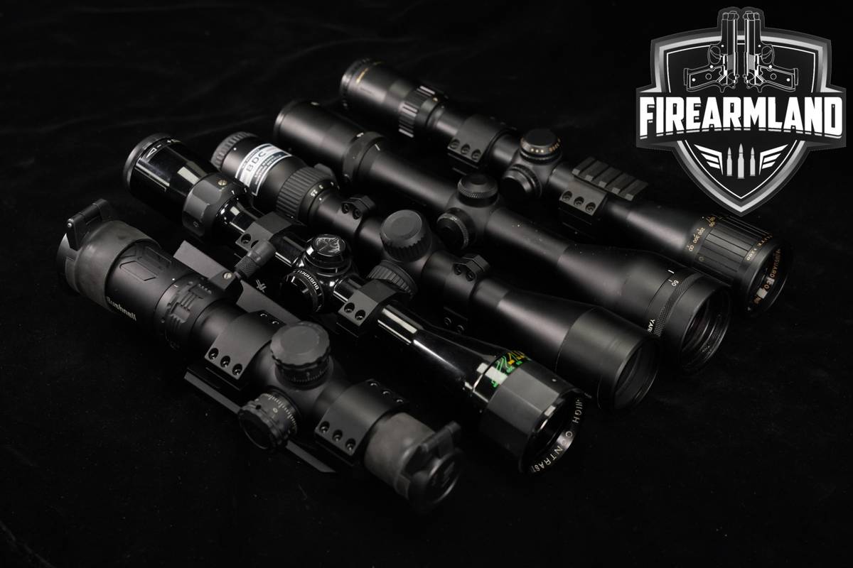 Five Scope Lot Hunting 5 Pack Burris Bushnell Nikon Scopes Riflescope