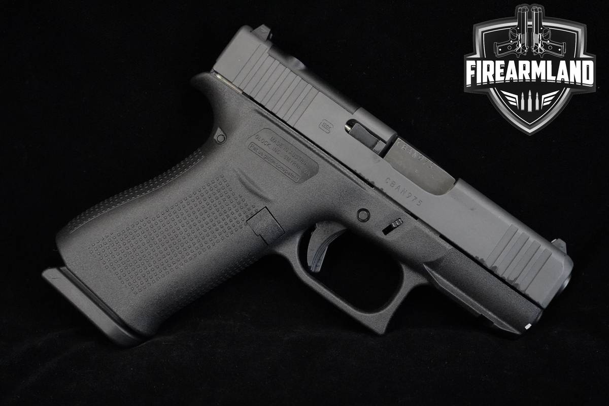 Glock 43X MOS Slimline 9mm Glock G43X G43-X +2 MAGS & ORIG CASE