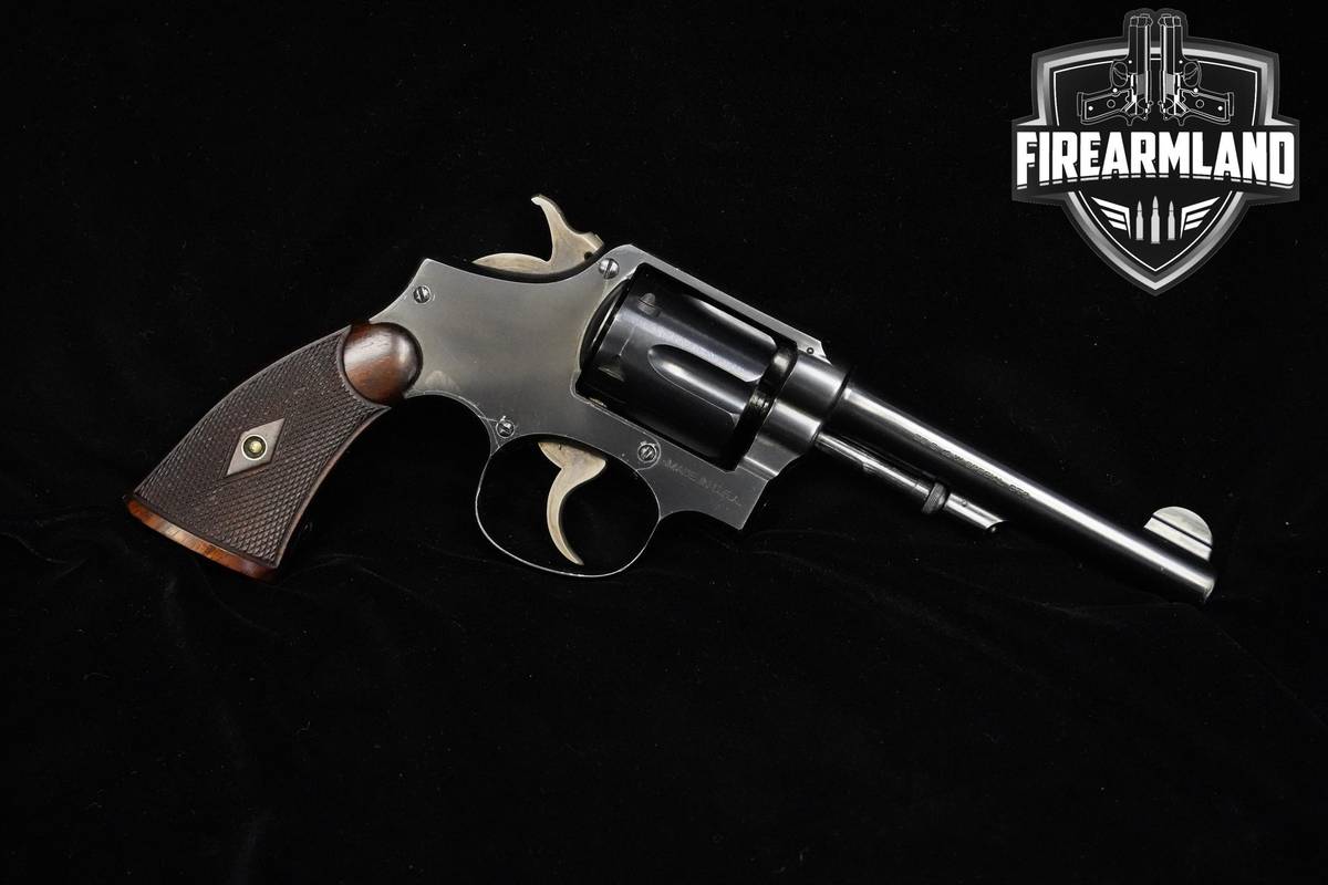 Smith & Wesson (S&W) Model of 1905 4th Change 38 Special 5" Blued S&W DA/SA