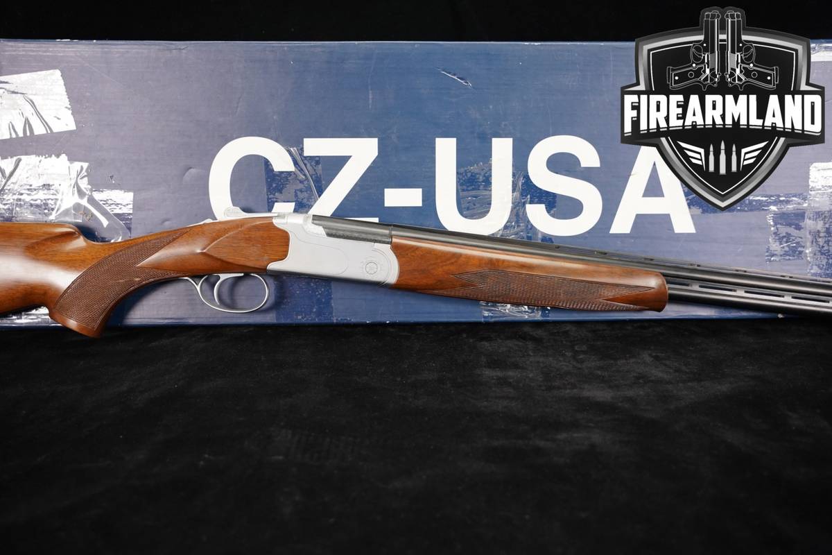 Huglu Av Tufekleri Kooperatifi 103 D 410 Bore 26 Nickel & Wood O/U CZ 103D