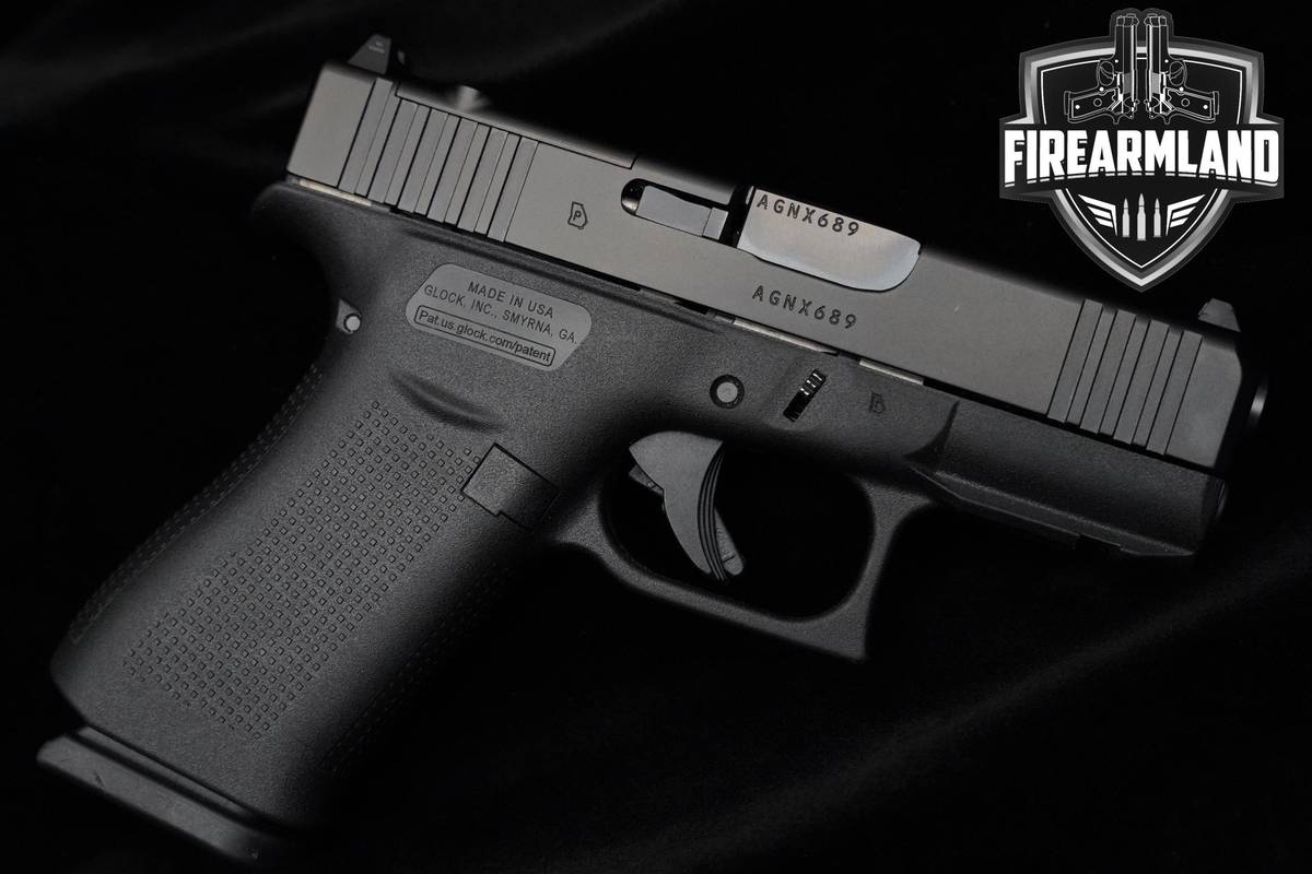 Glock 43X MOS 9mm 3.41" Pistol G43X +2 MAGS
