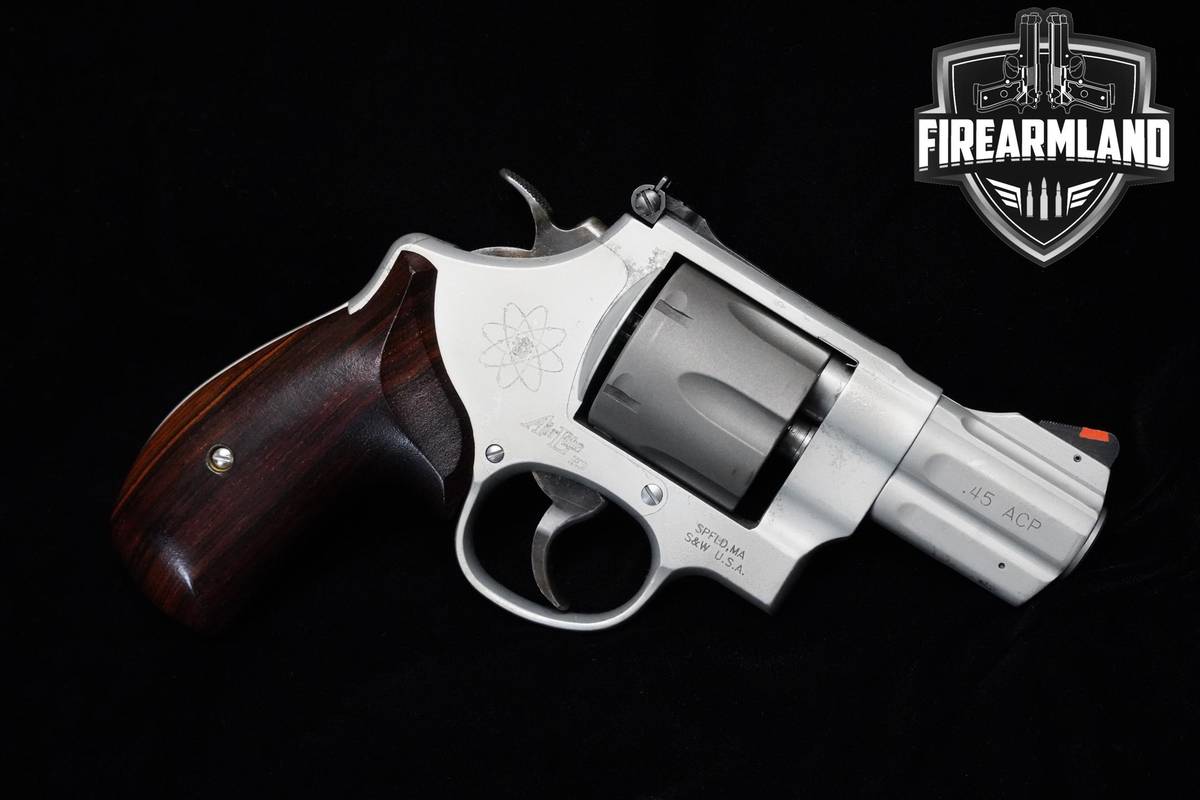Smith & Wesson (S&W) Model 325 AirLite PD 45 ACP 2.75" Matte Silver S&W 325
