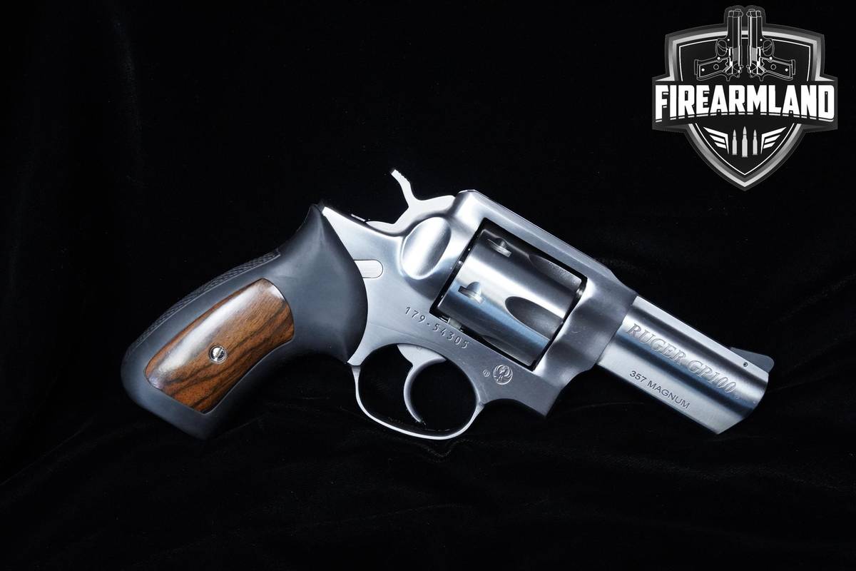 Ruger GP100 357 Magnum 3" Satin Stainless Ruger GP-100 +ORIG CASE