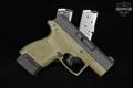 Beretta APX A1 Carry 9mm Luger Two-Tone OD Green in Good Condition Image 2