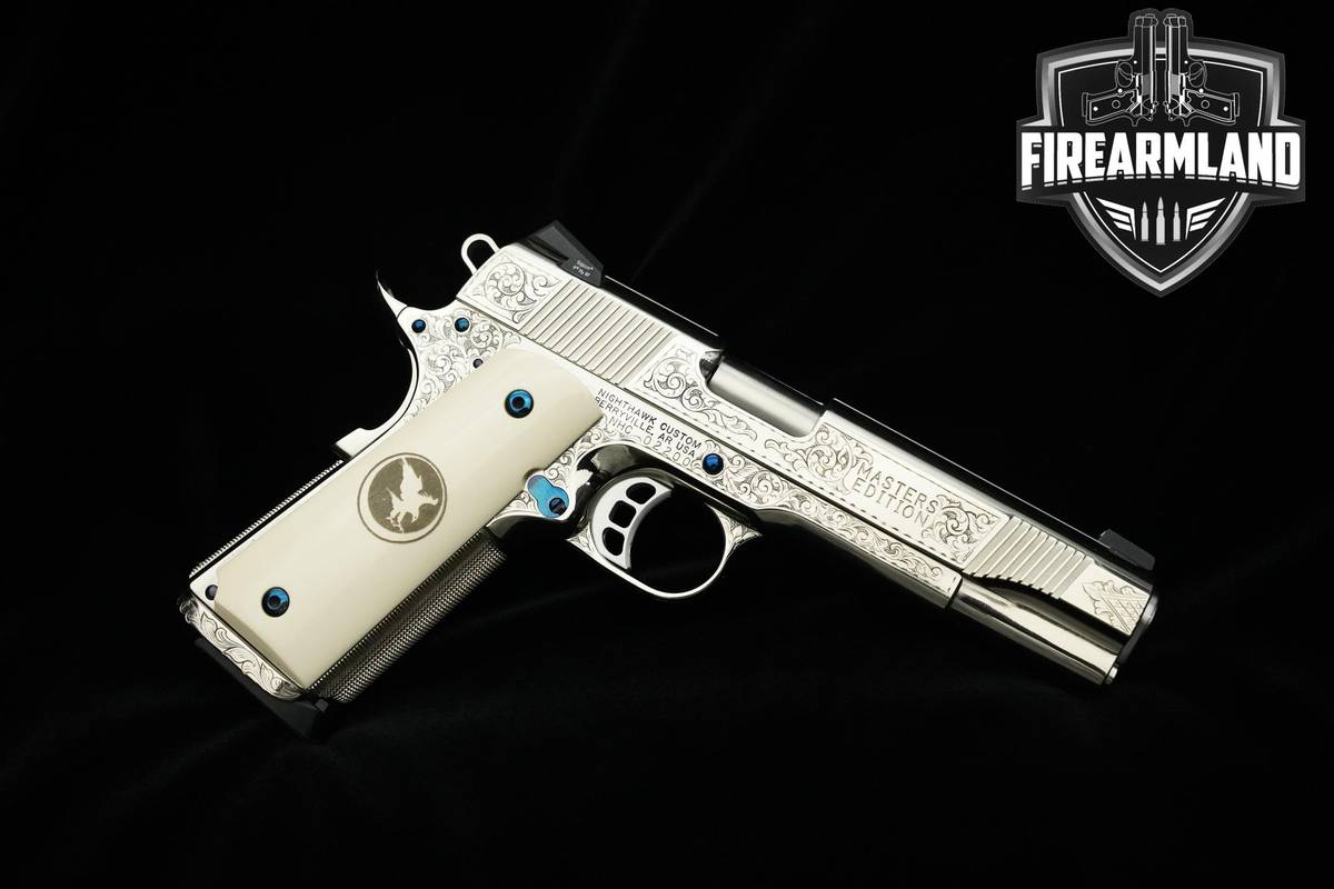 RARE ENGRAVED 2007 Nighthawk Custom 1911-A1 Masters Edition Gov't 45ACP 5"