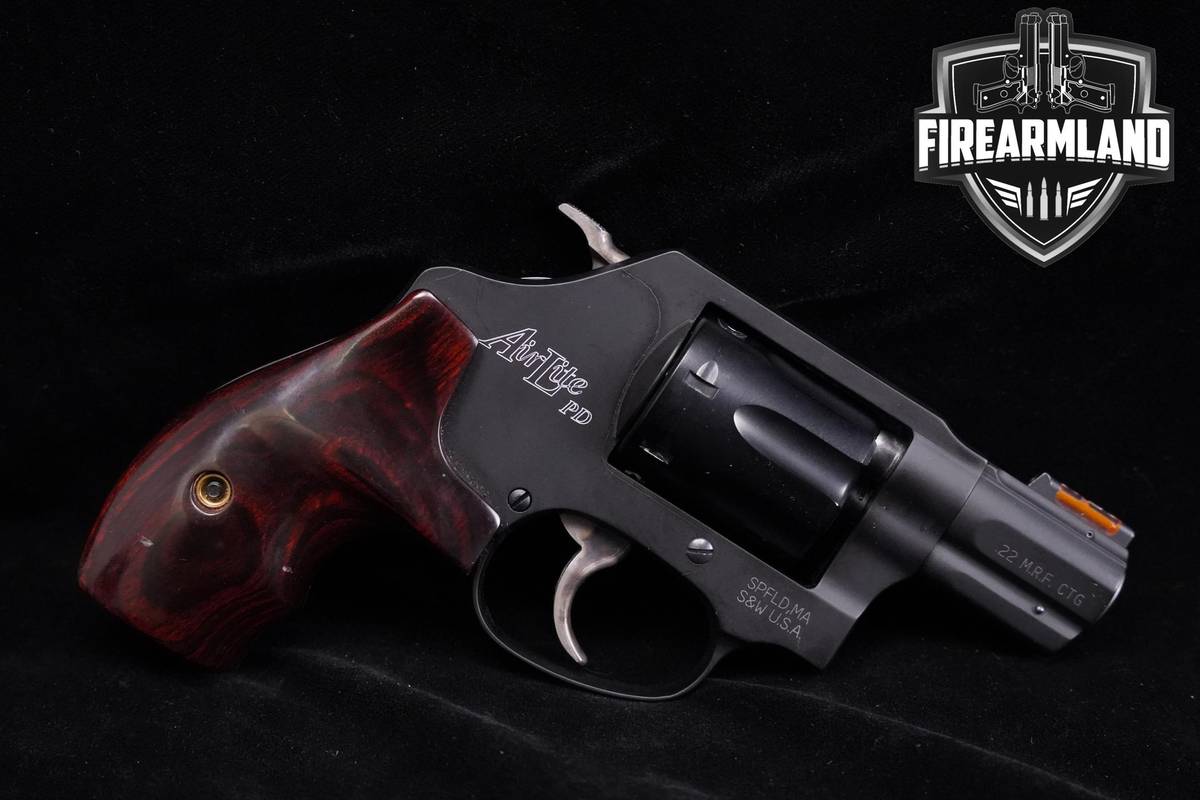 Smith & Wesson S&W 351PD Standard Snub 22 Magnum 1.875" DA/SA