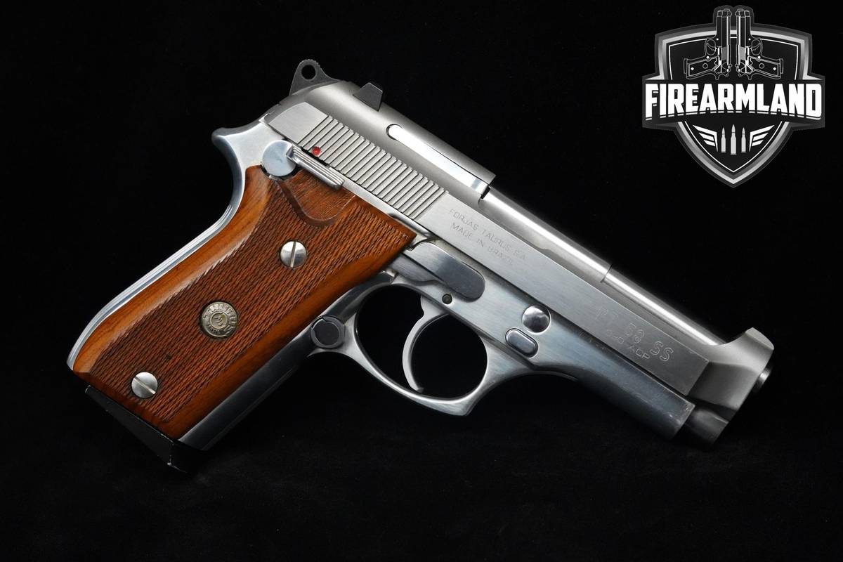 Taurus PT 58 SS 380 ACP 4" Stainless/Aluminum Taurus-PT 58-SS PT58SS DA/SA