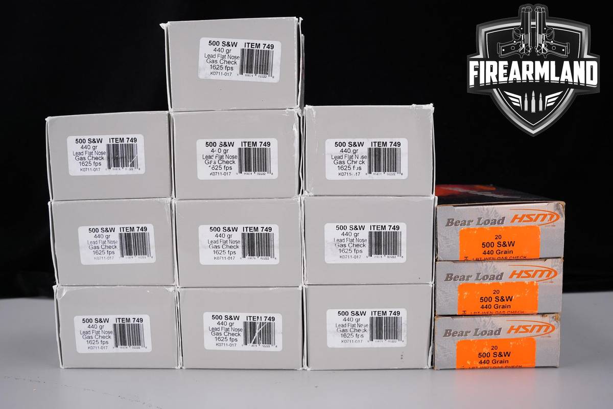 260 RDS!  500 S&W Magnum Ammo