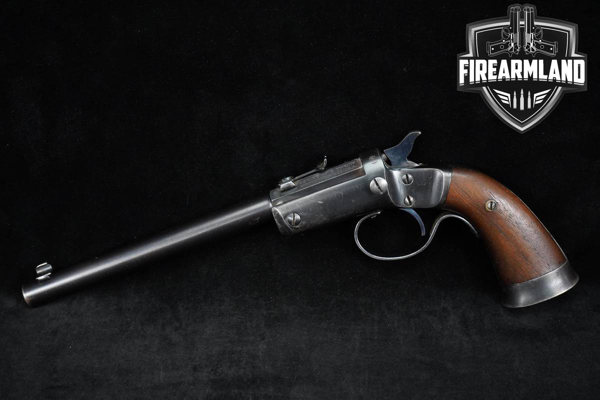 Stevens No 35 Offhand 22LR 8" Blued
