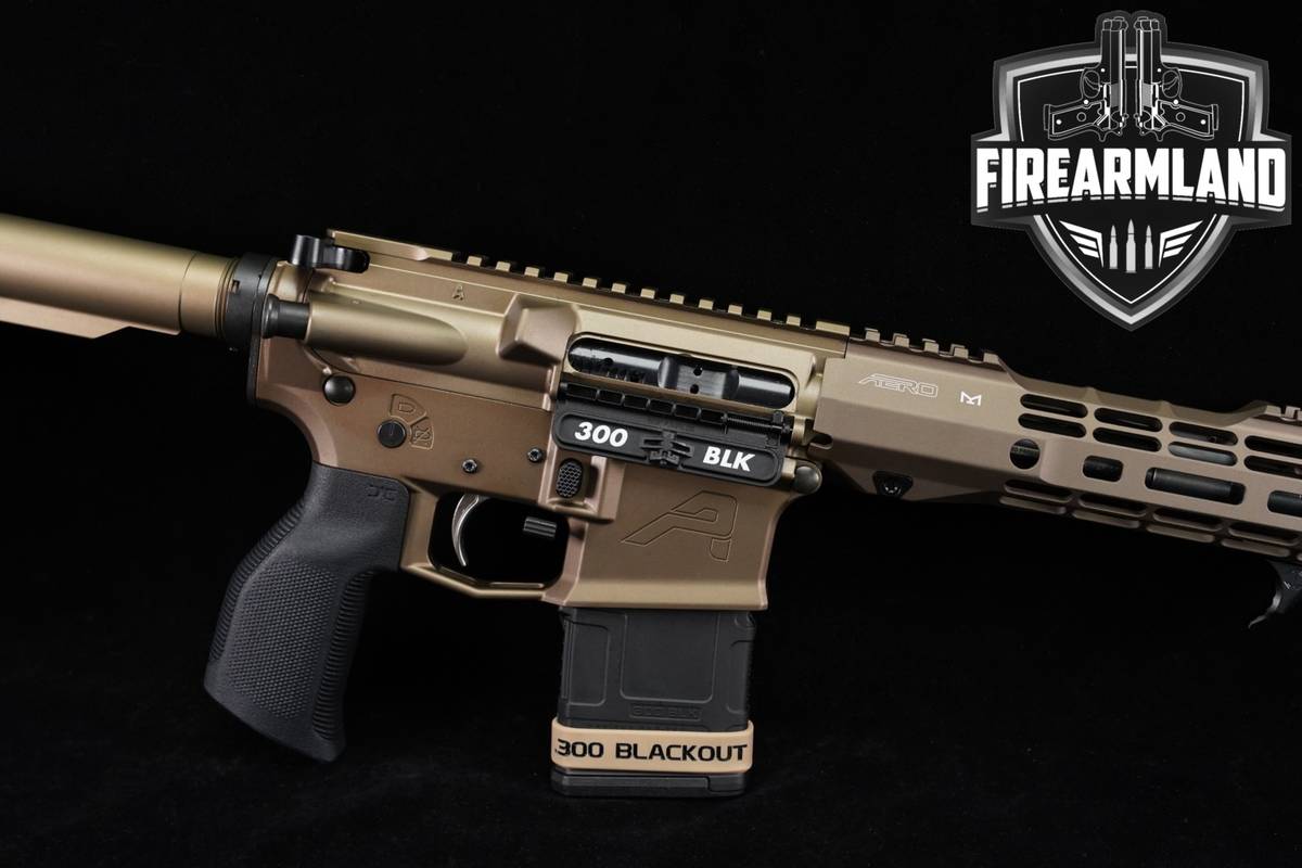 Aero Precision M4E1 ATLAS S-ONE 300 Blackout AR-15 AR15 8" M-LOK +2 MAGS