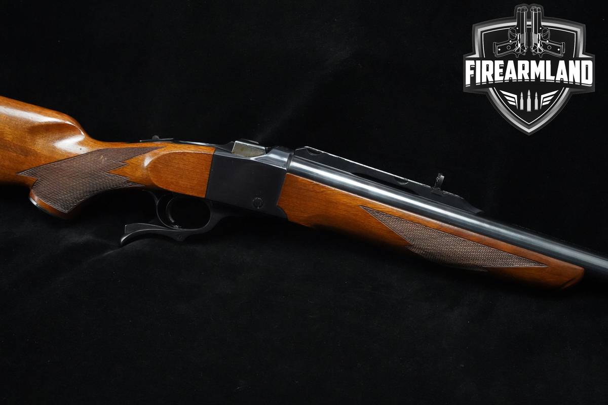 DESIRED 1981 Ruger No.1 Tropical Safari 458 Win Magnum 24" Blued Ruger-No1