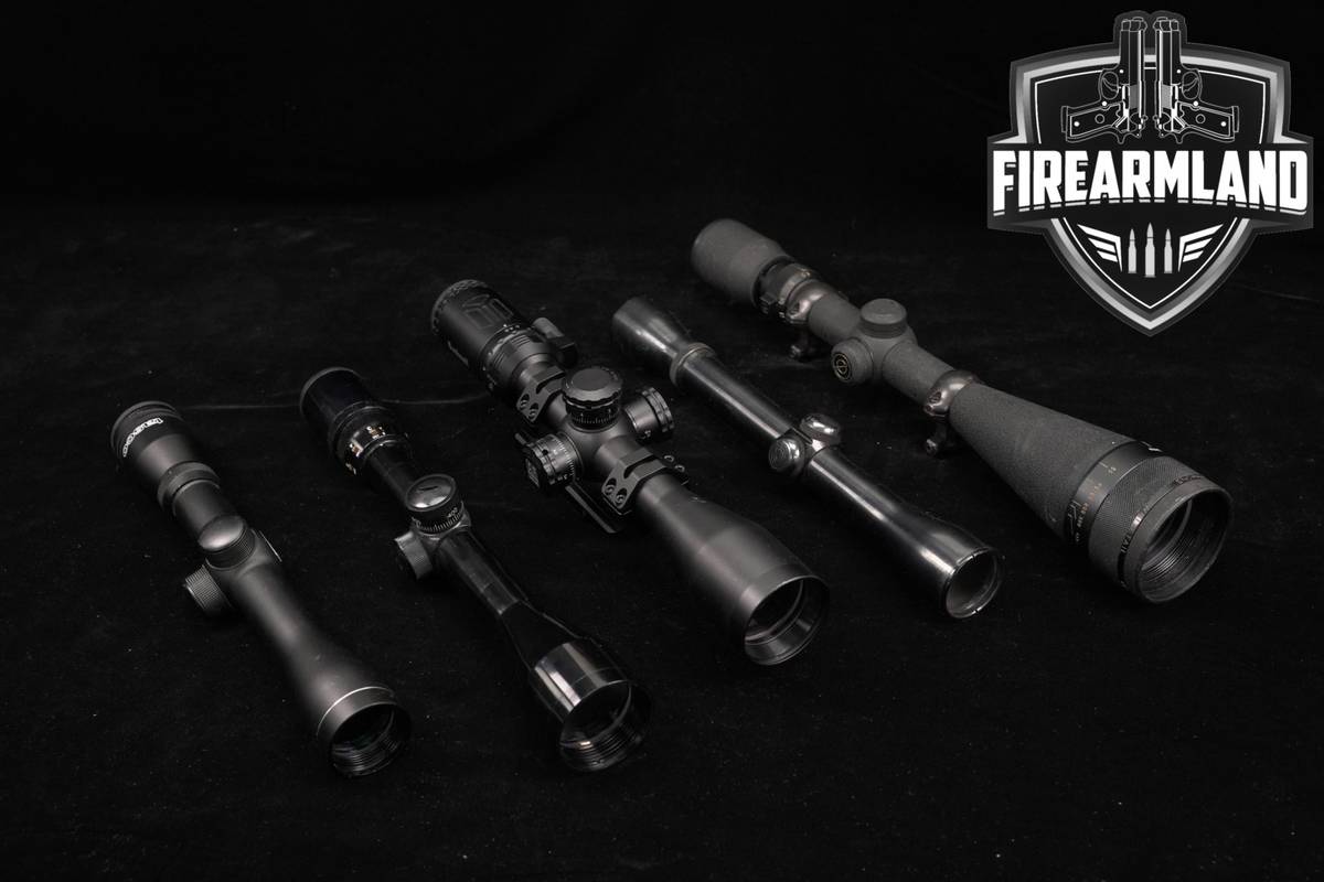 Five Scope Lot Hunting 5 Pack Weaver Bushnell Tasco Simmons Scopes