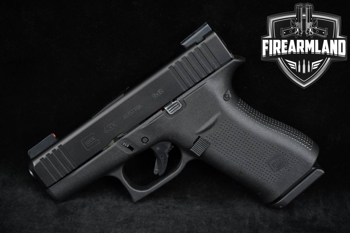 Glock 43X Slimline 9mm G43X +2 MAGS & ORIG CASE