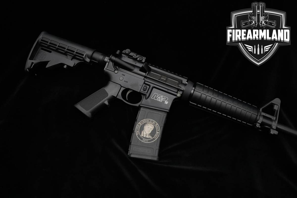 Smith & Wesson (S&W) M&P-15 556 NATO 16 AR-15 AR15 AR M&P-15 S&W +2 MAGS