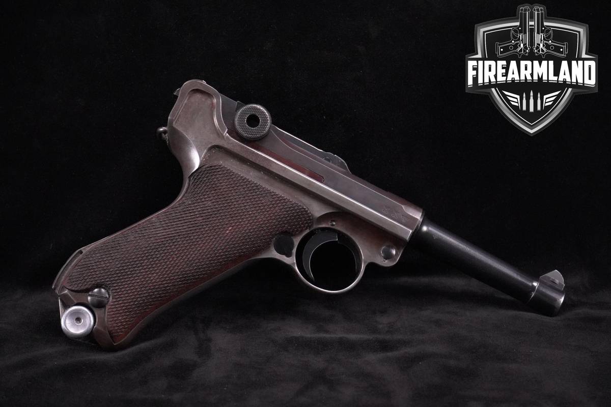 THIRD-REICH 1939 Mauser P.08 Luger 9mm 3.9" Blued Mauser-P.08 P08 P-08 42