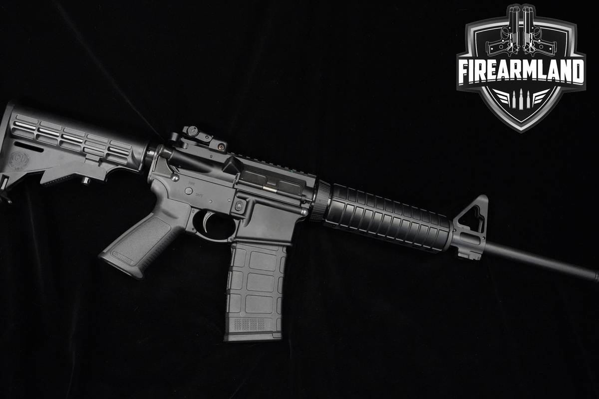 Ruger AR-556 5.56 NATO AR-15 AR15 16" Black Anodized Ruger AR556