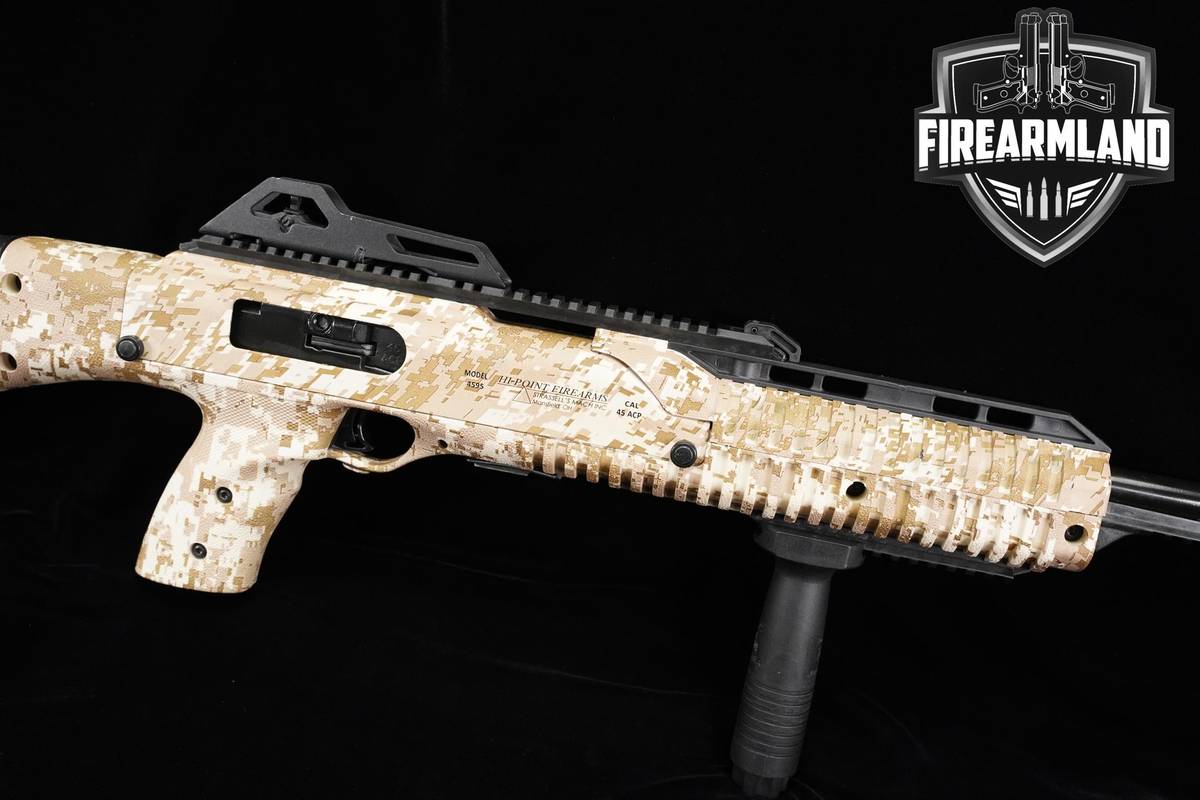 Hi-Point Carbine Model 4595 TS, Desert Digital Camo 45-ACP 17.5"