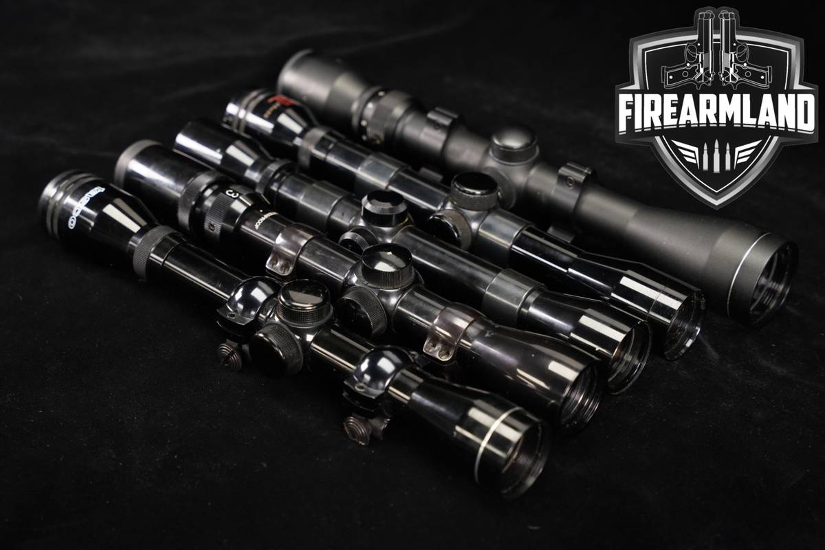 Five Scope Lot Hunting 5 Pack Tasco Bushnell Scopes Riflescope